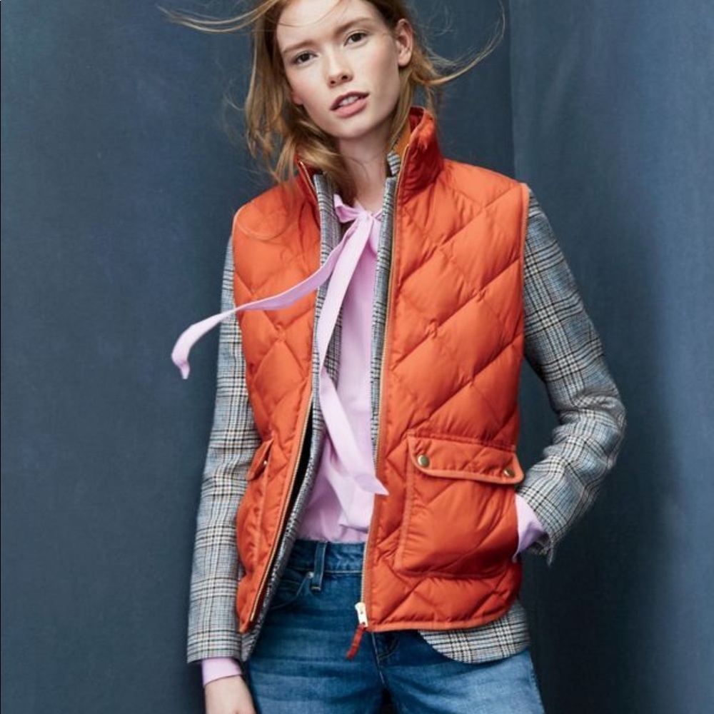 NWOT New Directions Orange Vest